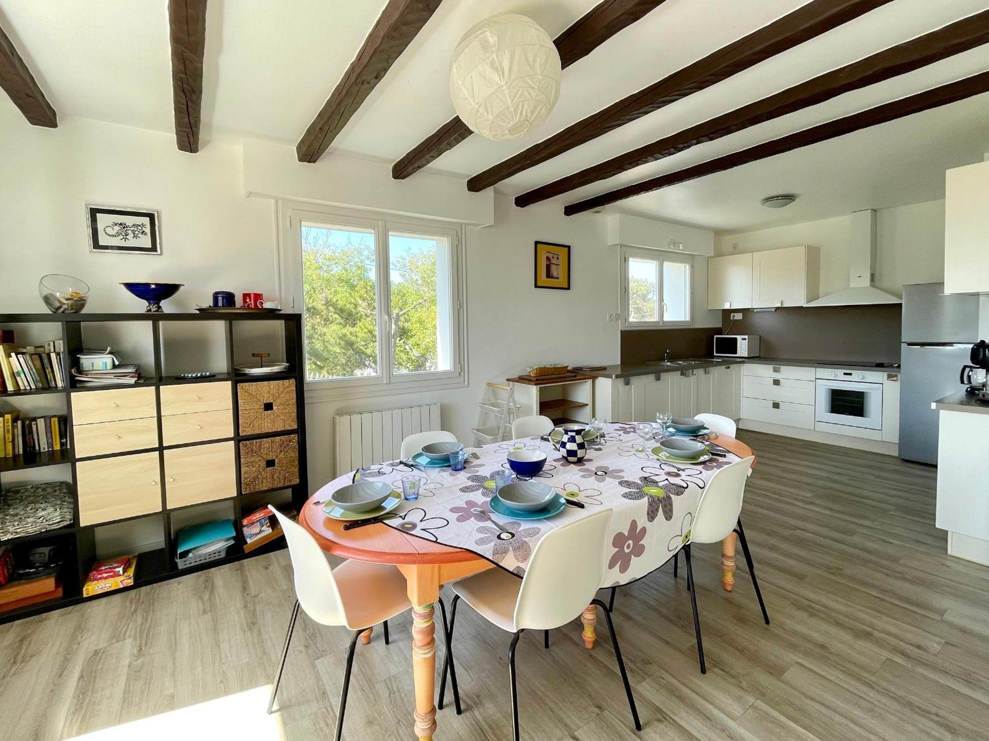 Maison Familiale Au Calme, Proche Plage, 9 Couchages, Terrasses, Wifi, Garage Velo - Bretignolles-Sur-Mer - Fr-1-231-203 Exterior photo