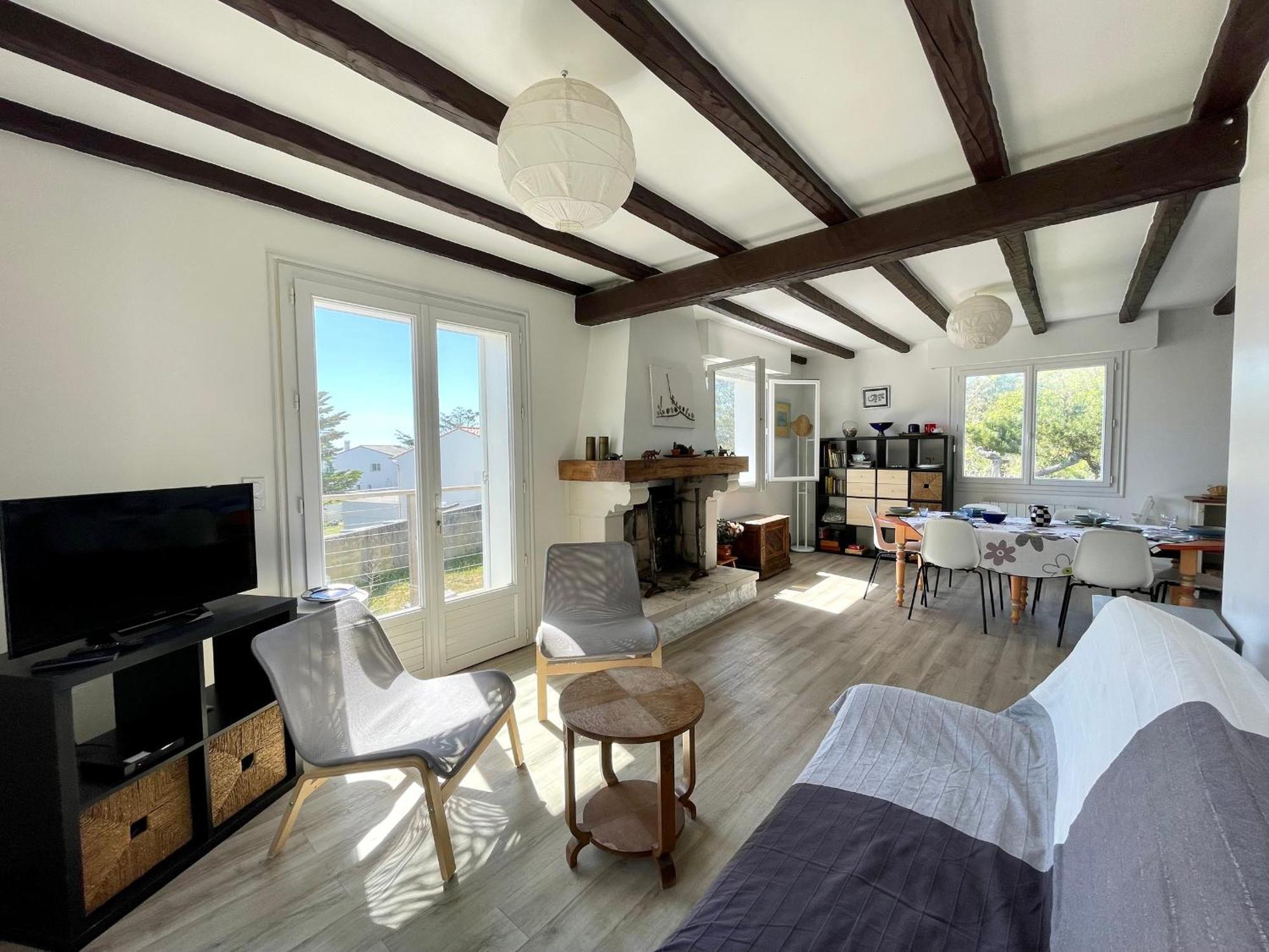 Maison Familiale Au Calme, Proche Plage, 9 Couchages, Terrasses, Wifi, Garage Velo - Bretignolles-Sur-Mer - Fr-1-231-203 Exterior photo